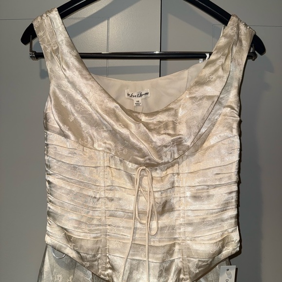 NWT For love and lemons Carla Jacquard Corset top and skirt set size XS - Picture 6 of 15